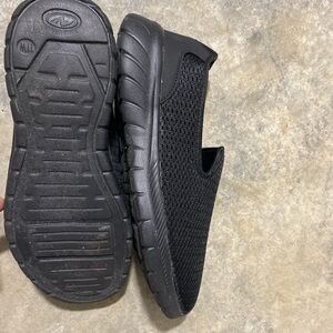 Men's Black Slip-On Shoes